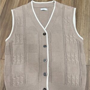TNA Rochester knite  vest women’s size XS